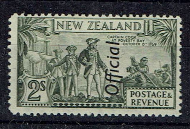 Image of New Zealand SG O132ca LMM British Commonwealth Stamp
